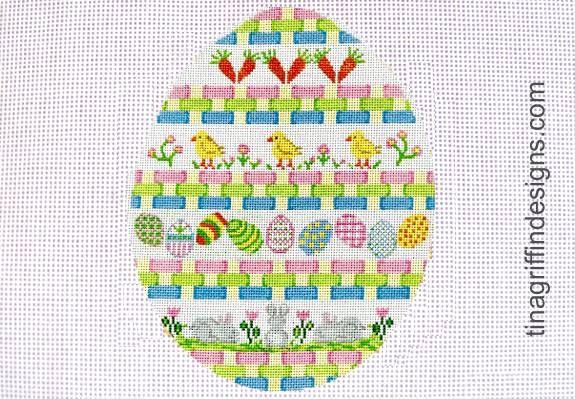 Easter Egg – Griffin Designs – Wholesale Needlepoint Canvases